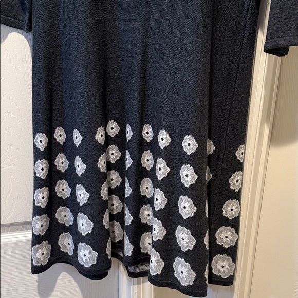 NWT Sweater Dress Cottage Core Curve Hugging, Hour Glass Modern Twee Slimming L - Picture 6 of 16